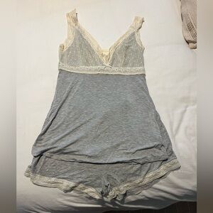 Lace pajama set XS
